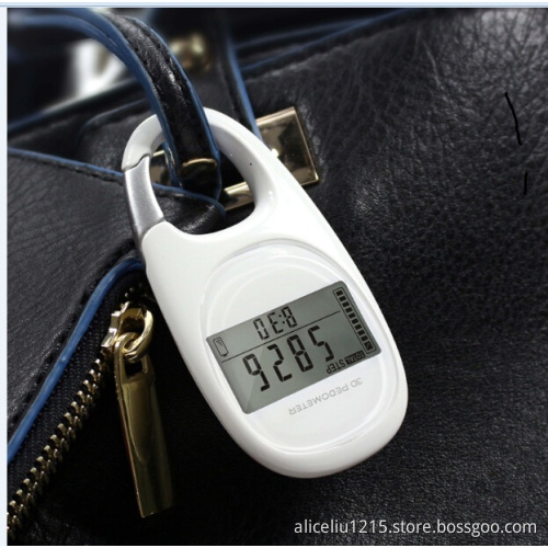 3D Sensor pedometer accelerometer pedometer 7 days memory pedometer